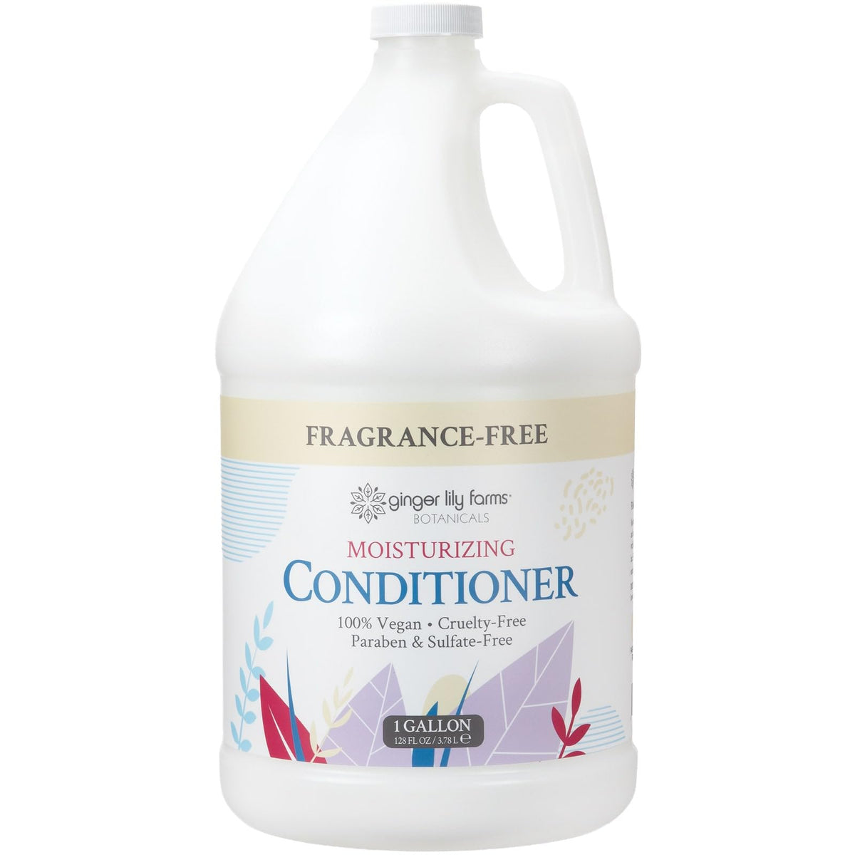 Ginger Lily Farms 1 gallon Moisturizing Conditioner front view