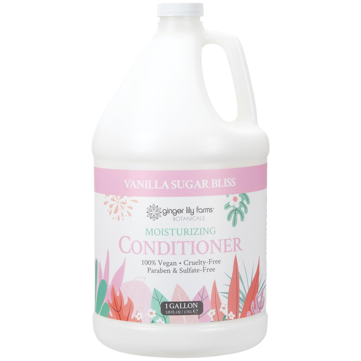 Ginger Lily Farms 1 Gallon Moisturizing Conditioner front view