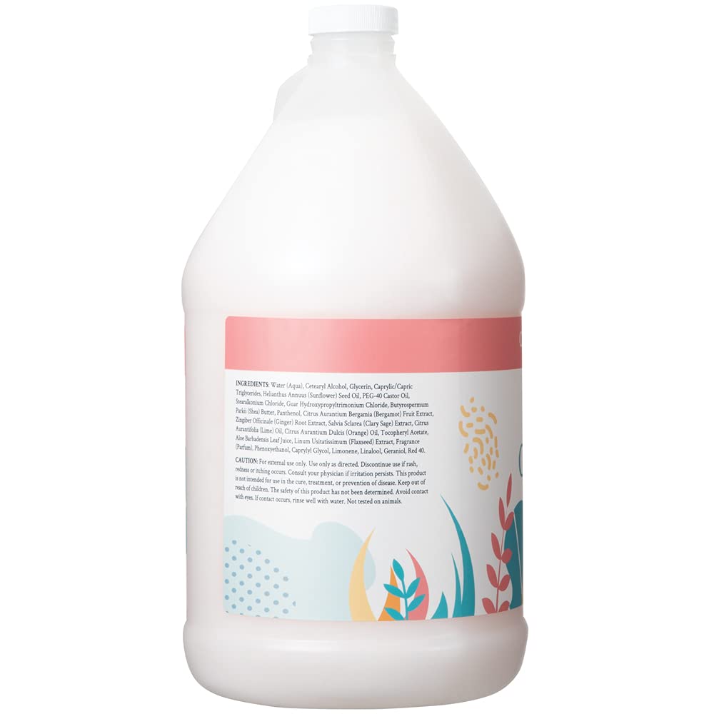 Ginger Lily Farms 1 Gallon Moisturizing Conditioner side view