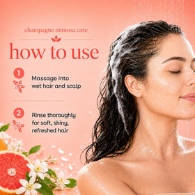 Ginger Lily Farms 1 gallon Moisturizing Shampoo in a bathroom setting