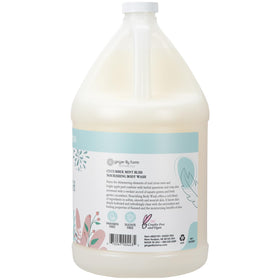 Ginger Lily Farms 1 Gallon Nourishing Body Wash back view