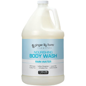 Ginger Lily Farms 1 gallon nourishing body wash front view