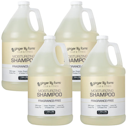 Ginger Lily Farms 4pk Moisturizing Shampoo 1 Gallon front view