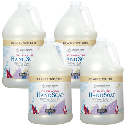 Ginger Lily Farms All-Purpose Hand Soap 4-Pack front view