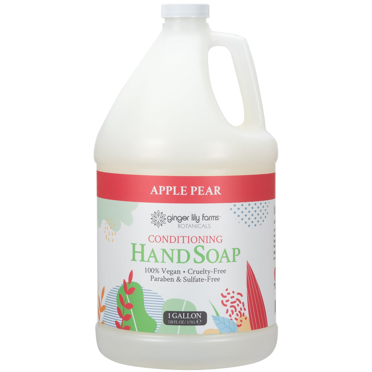 Ginger Lily Farms All-Purpose Liquid Hand Soap Refill 1 Gallon front view