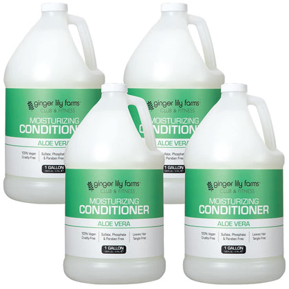 Ginger Lily Farms Aloe Vera Conditioner 4-pack front view