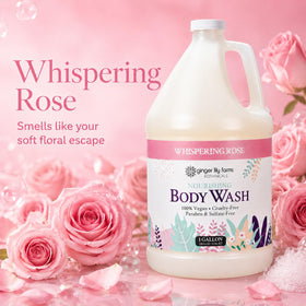 Ginger Lily Farms body wash label details