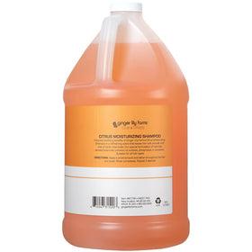 Ginger Lily Farms Citrus Moisturizing Shampoo bottle side view