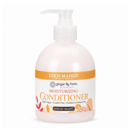 Ginger Lily Farms Coconut Mango Moisturizing Conditioner front view
