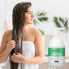 Ginger Lily Farms Conditioner bottle side view