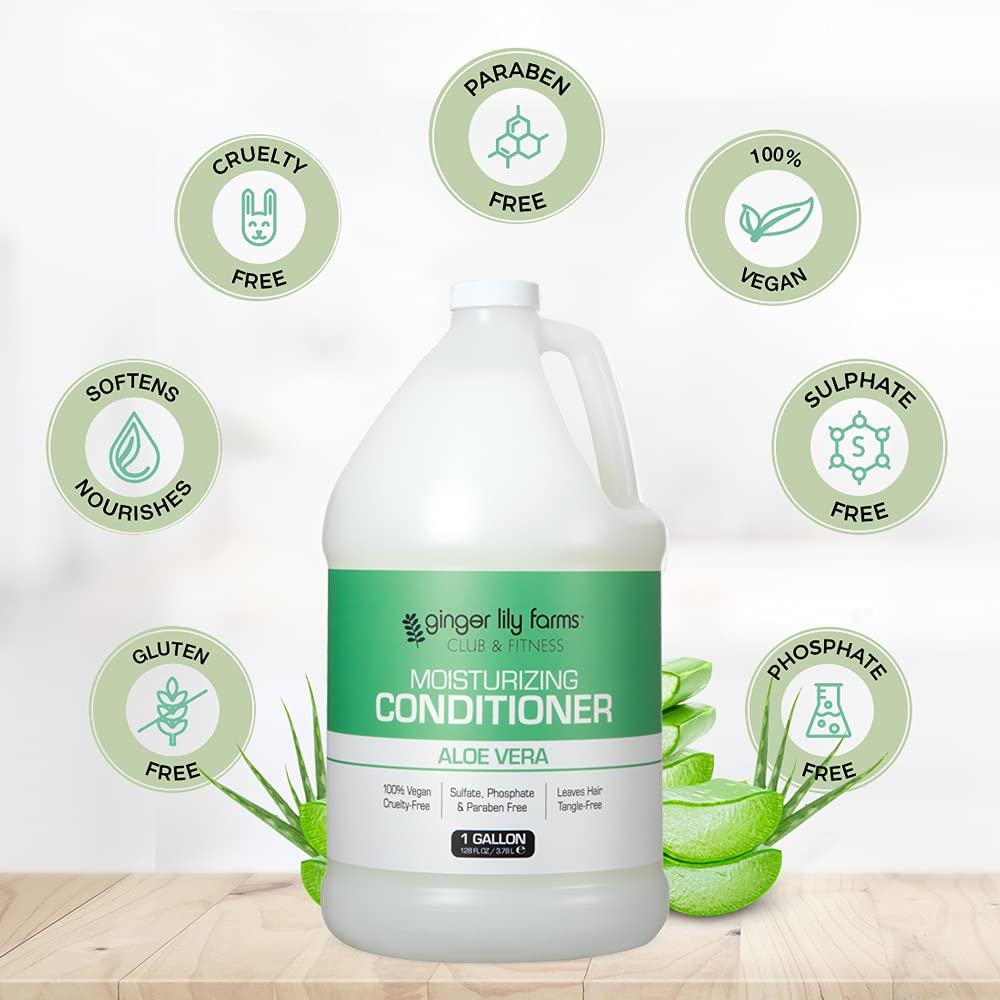 Ginger Lily Farms Conditioner in a shower setting