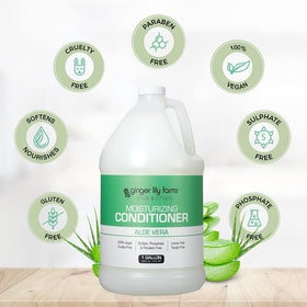 Ginger Lily Farms Conditioner in a shower setting