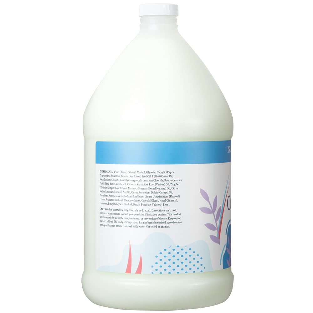 Ginger Lily Farms Conditioner side view with eco-friendly packaging