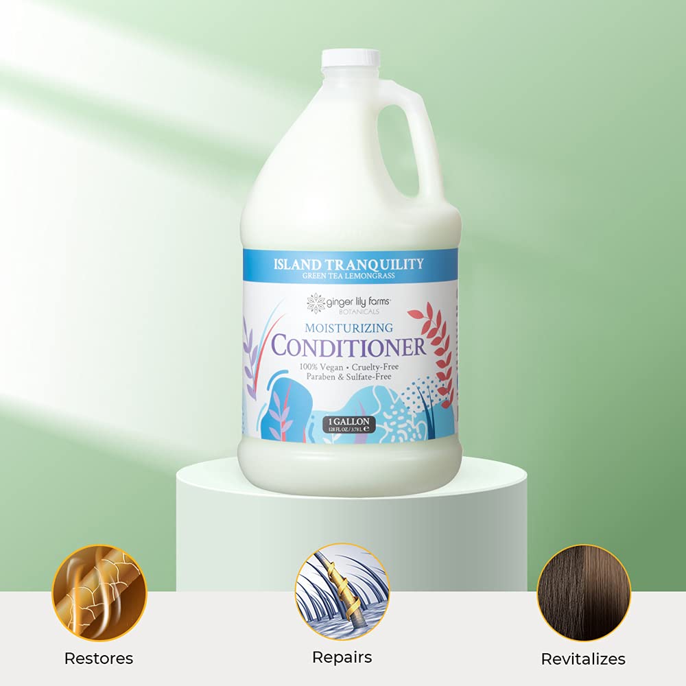 Ginger Lily Farms Conditioner with a pump dispenser