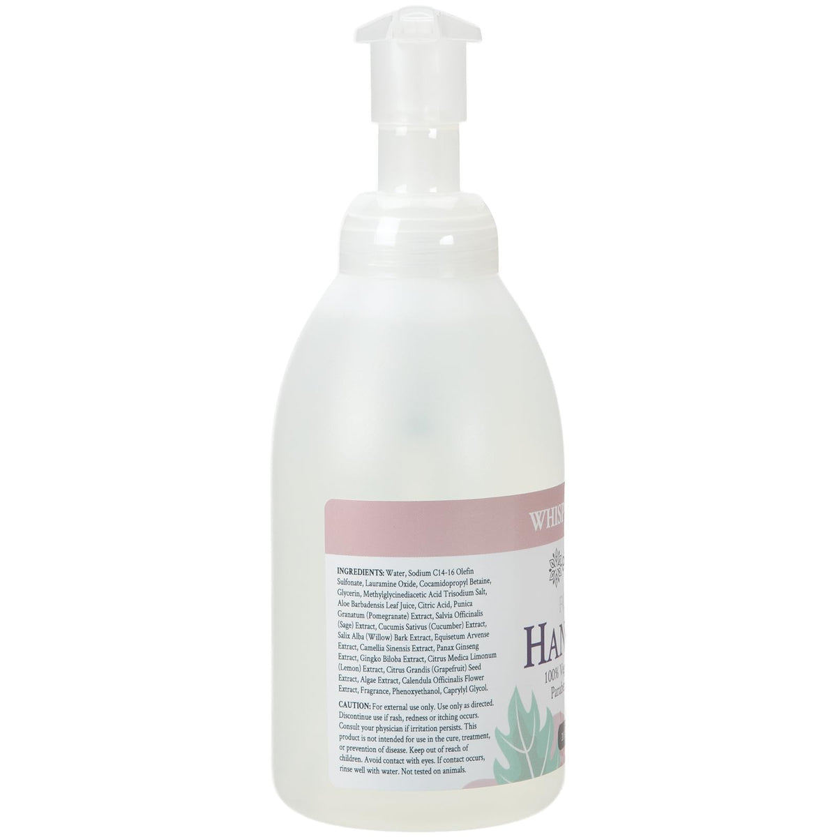 Ginger Lily Farms Foaming Hand Soap 20 fl oz foaming pump close-up