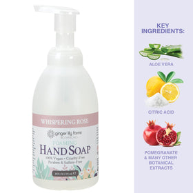 Ginger Lily Farms Foaming Hand Soap 20 fl oz packaging