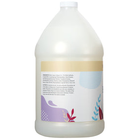 Ginger Lily Farms hand soap refill label close-up