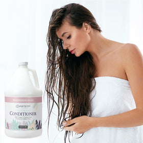 Ginger Lily Farms Moisturizing Conditioner with rose petals and tropical fruits