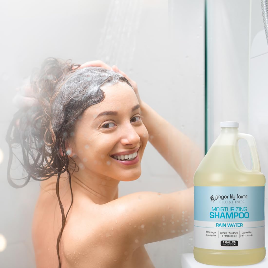 Ginger Lily Farms Moisturizing Shampoo with aloe vera and botanicals