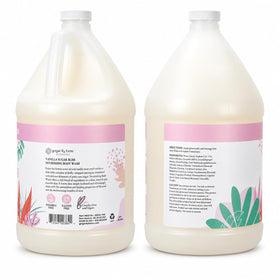 Ginger Lily Farms Nourishing Body Wash 1 gallon back view
