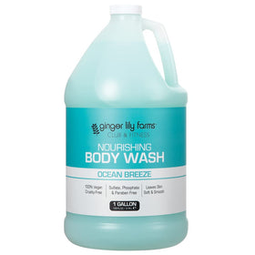 Ginger Lily Farms Nourishing Body Wash 1 gallon front view