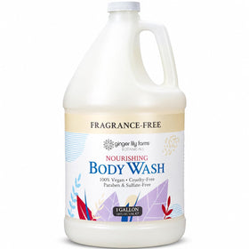 Ginger Lily Farms Nourishing Body Wash 1 gallon front view