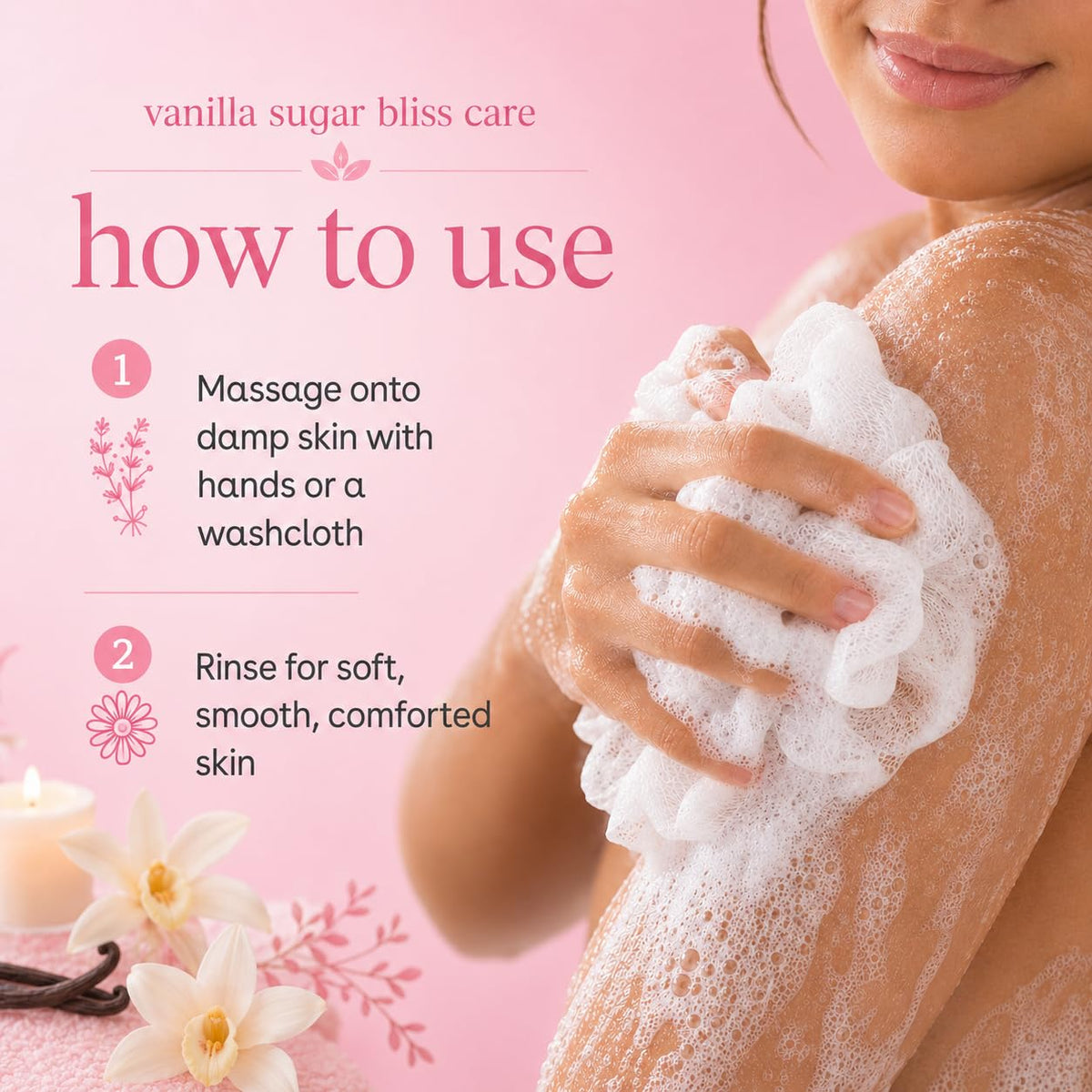 Ginger Lily Farms Nourishing Body Wash 1 gallon label close-up