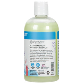 Ginger Lily Farms Nourishing Body Wash 12 fl oz back view