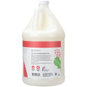 Ginger Lily Farms Nourishing Body Wash side view with label