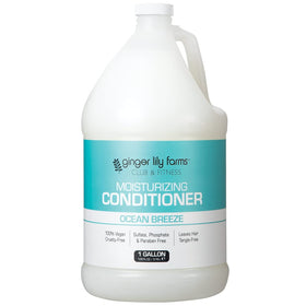 Ginger Lily Farms Ocean Breeze Conditioner back view with ingredients