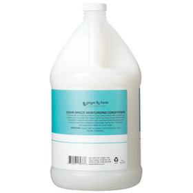 Ginger Lily Farms Ocean Breeze Conditioner side view showing packaging