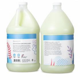 Ginger Lily Farms Shampoo packaging with green tea and lemongrass