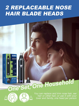 Ginity Ear & Nose Hair Trimmer with USB charging cable