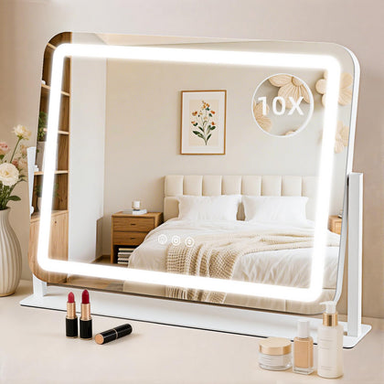 GioeDa Vanity Mirror 22x17 inches with lights front view
