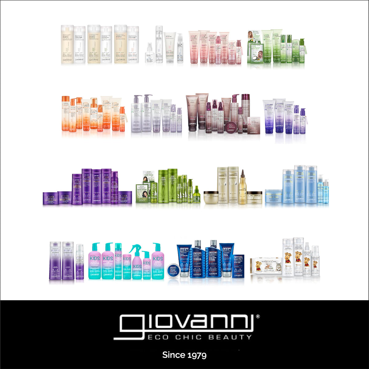 GIOVANNI Tea Tree Shampoo with fresh tea tree leaves