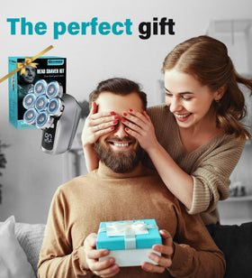 Gisaae head shaver being used in the shower