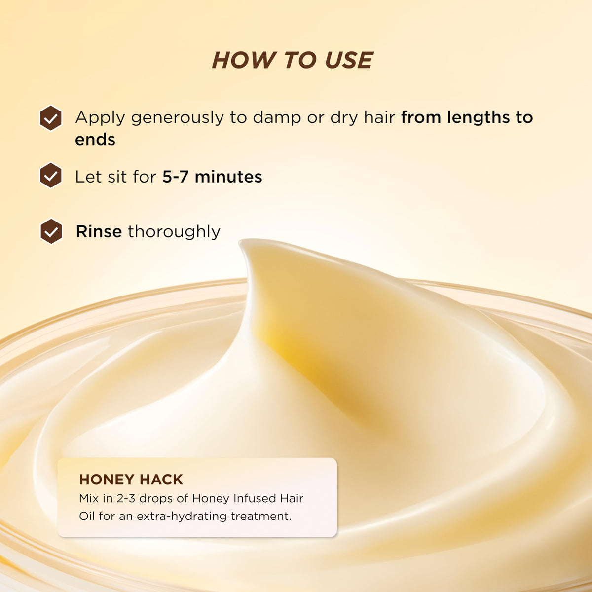 Gisou Honey Gloss Ceramide Therapy Hair Mask with Mirsalehi Honey