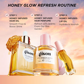 Gisou Honey Infused Lip Oil Mango Passion Punch in various shades
