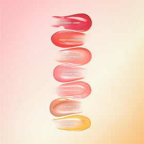 Gisou Honey Infused Lip Oil with other lip products