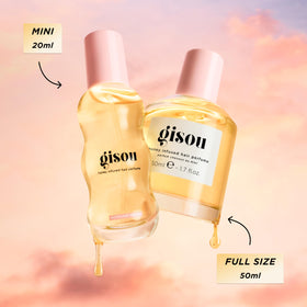 Gisou spritz set packaging with floral design