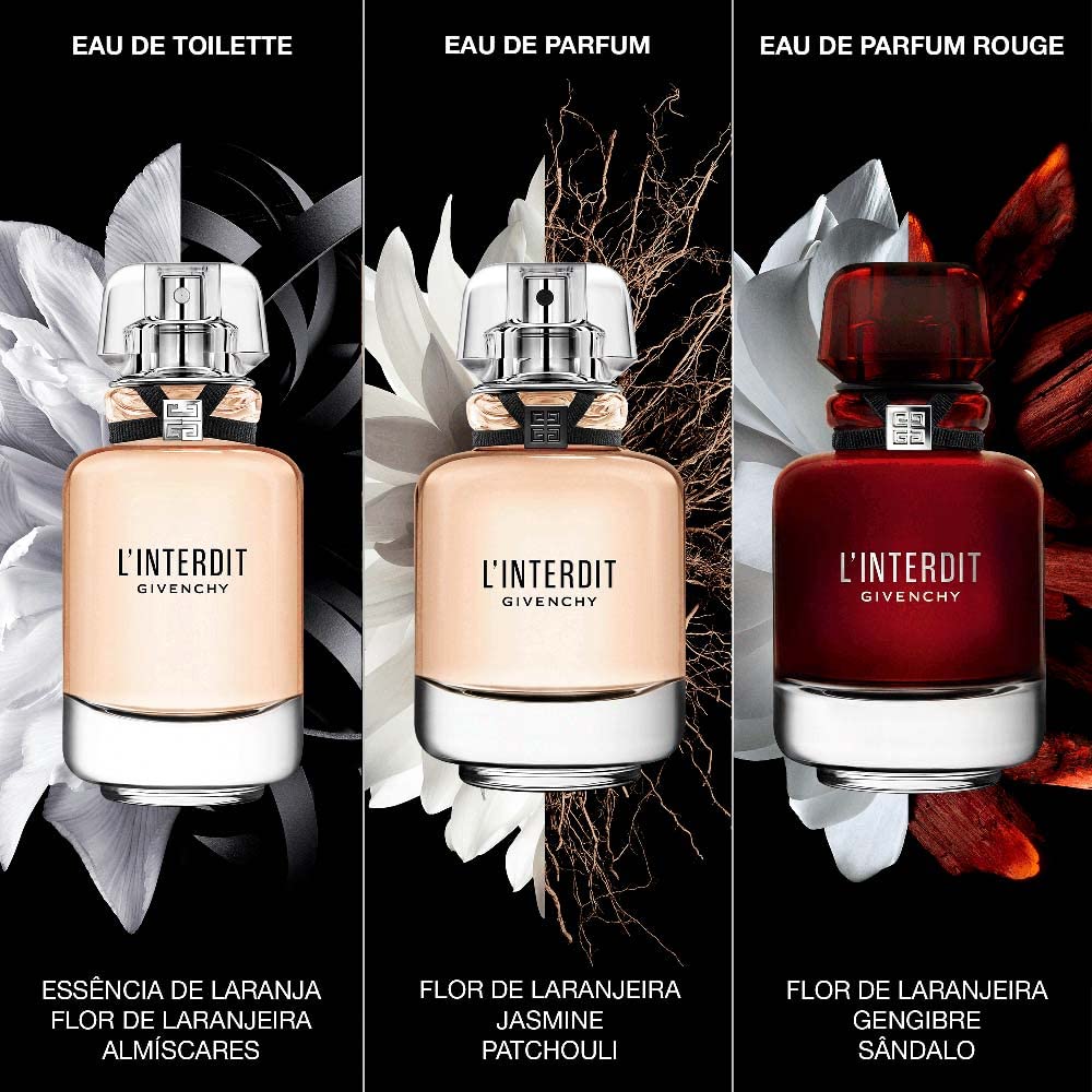 Givenchy L'Interdit Eau de Parfum bottle dimensions