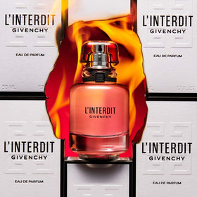 Givenchy L'Interdit Eau de Parfum close-up of the cap