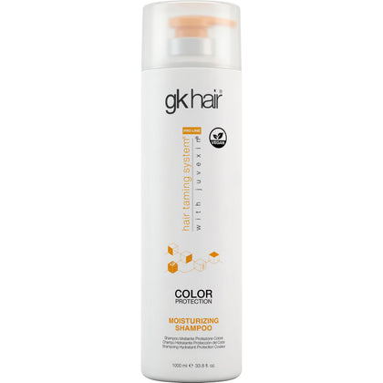 GK HAIR Keratin Shampoo 1L front view with a sleek design