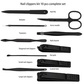 GLAMNE Manicure Set displayed in a gift box