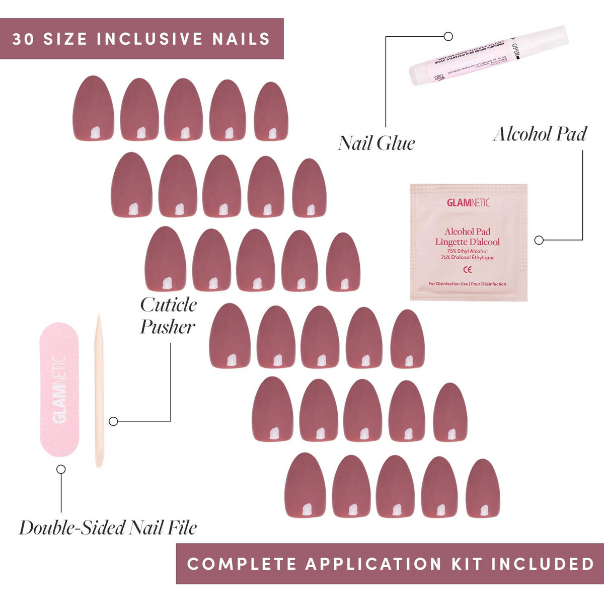 Glamnetic Press On Nails displayed in lifestyle setting