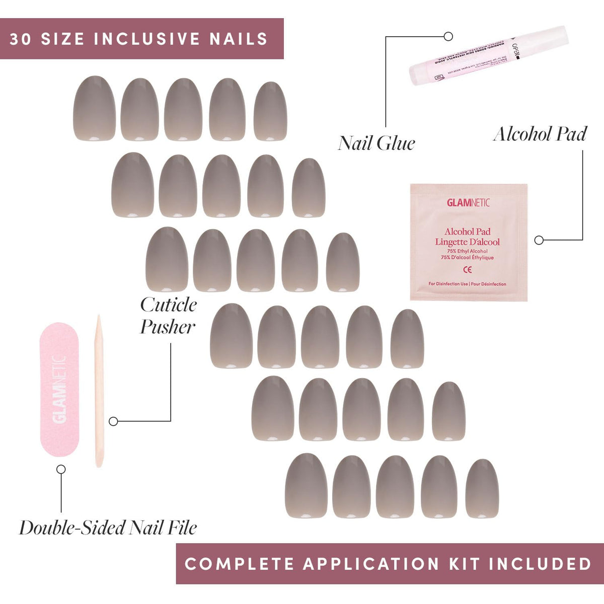 Glamnetic Press On Nails in lifestyle setting