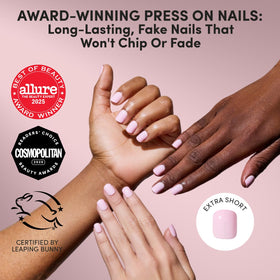 Glamnetic Press On Nails kit with nail glue and accessories