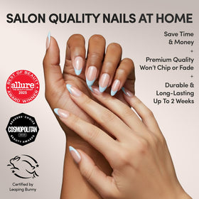 Glamnetic Press On Nails kit with storage box and accessories