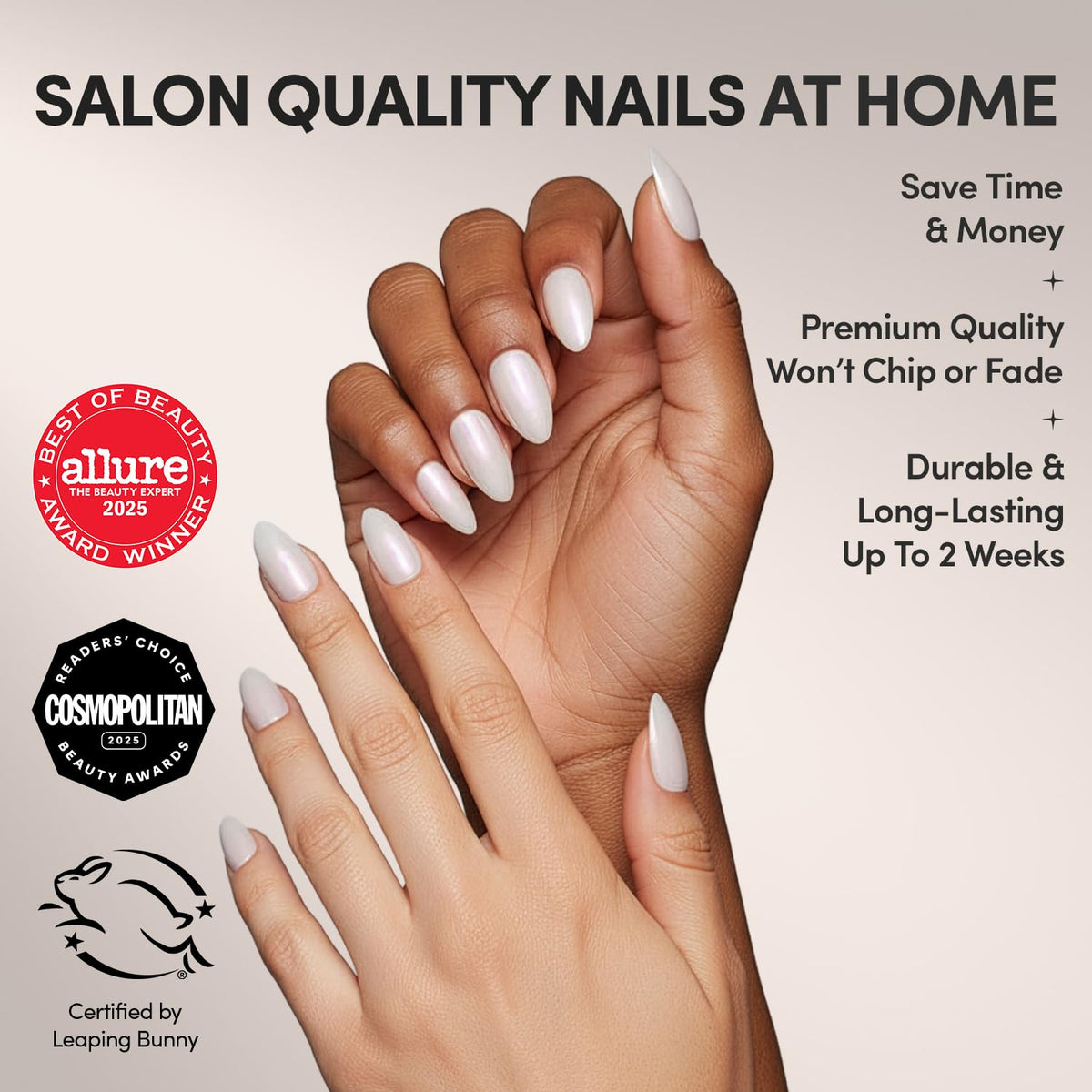 Glamnetic Press On Nails kit with storage box and accessories