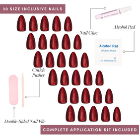 Glamnetic Press On Nails lifestyle scene on hands